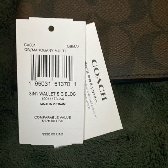 Men’s Wallet - 3 in 1 Wallet - Picture 7 of 7